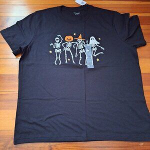 Skeletons Dancing T-shirt NWT